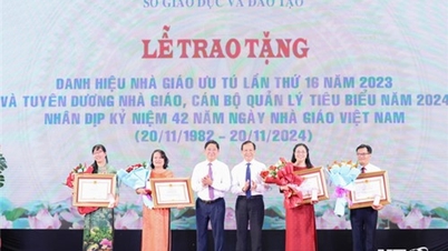 ប្រគល់ងារជាគ្រូឆ្នើម