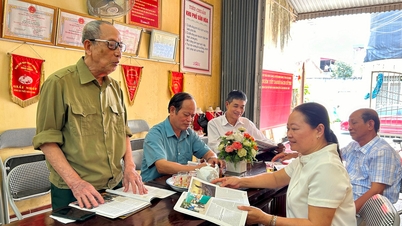 Đảng viên 82 tuổi Nguyễn Vãng nêu gương sáng