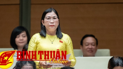 Đại biểu Bố Thị Xuân Linh góp ý dự thảo Luật Trật tự, an toàn giao thông đường bộ