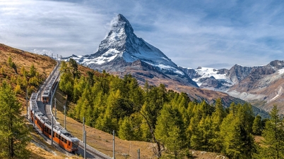 What's so strange about seeing Switzerland on the "World's Slowest Express Train"?