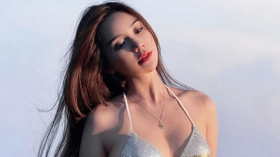 Quynh Kool សិចស៊ីក្នុងឈុតប៊ីគីនី Bao Thanh ស្រស់ស្អាតជាមួយផ្កាកុលាប