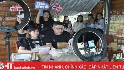រកចំណូលបានជិតកន្លះពាន់លានដុង បន្ទាប់ពី 4 ម៉ោងនៃការលក់ផលិតផល Ha Tinh OCOP នៅលើ TikTok