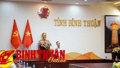 Đoàn công tác của Chính phủ làm việc trực tuyến với Bình Thuận, Ninh Thuận