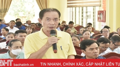 អ្នកបោះឆ្នោតទីក្រុង Hong Linh សង្ឃឹមថា ហេដ្ឋារចនាសម្ព័ន្ធទីក្រុងនឹងបន្តវិនិយោគ។