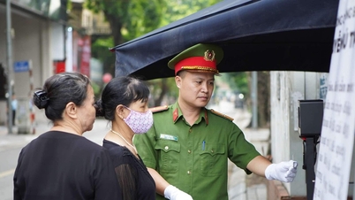 Người dân sẽ được vào viếng Tổng Bí thư Nguyễn Phú Trọng từ 18 giờ chiều nay 25/7