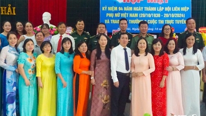Ninh Hải: Họp mặt kỷ niệm 94 năm Ngày thành lập Hội Liên hiệp Phụ nữ Việt Nam