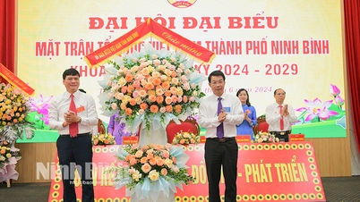 សមាជគណៈប្រតិភូរណសិរ្សមាតុភូមិវៀតណាម ទីក្រុង Ninh Binh អាណត្តិ ២០២៤-២០២៩