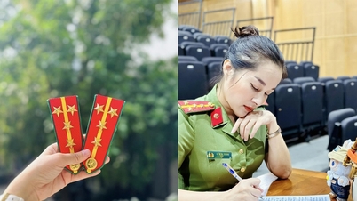 Diễn viên phim Nhật ký Vàng Anh trở thành đại úy công an ở tuổi 39