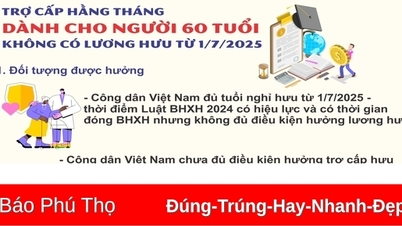 ប្រាក់ឧបត្ថម្ភប្រចាំខែសម្រាប់មនុស្សអាយុ 60 ឆ្នាំដោយគ្មានប្រាក់សោធនចាប់ពីថ្ងៃទី 1/7/2025