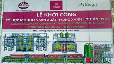Lilama Company started installing a complex of 27 modules to produce green hydrogen
