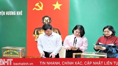 Huong Khe effectively promotes savings fund to learn and follow Uncle Ho