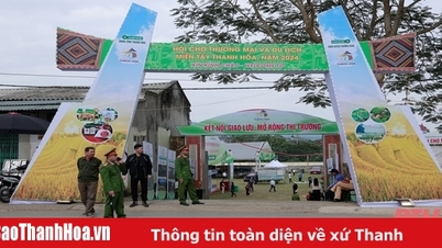 ត្រៀមខ្លួនជាស្រេចដើម្បីបើក "ពិព័រណ៍ពាណិជ្ជកម្មនិងទេសចរណ៍ភាគខាងលិច Thanh Hoa ឆ្នាំ 2024"