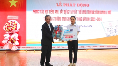 Phát động phong trào học tiếng Anh trong các trường THPT