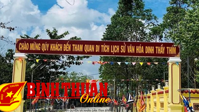ត្រៀម​ខ្លួន​សម្រាប់​មហោស្រព​វប្បធម៌ - ទេសចរណ៍ Dinh Thay Thim