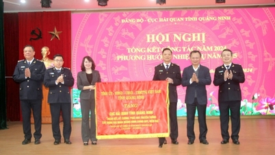 គយខេត្ត Quang Ninh គឺជាអង្គភាពមួយក្នុងចំណោមអង្គភាពទាំង ១០ ដែលមានចំណូលនាំចូល-នាំចេញសរុបខ្ពស់បំផុតក្នុងឆ្នាំ ២០២៤។