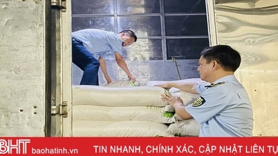 Arrest of a case of transporting 3 tons of smuggled sugar through Ha Tinh