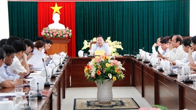 UBND tỉnh họp nghe báo cáo tham mưu các nội dung về giá đất trình Kỳ họp HĐND tỉnh cuối năm 2023