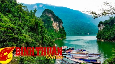 គយគន់សម្រស់បឹងវារីអគ្គិសនី Tuyen Quang
