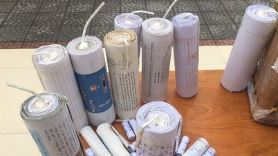 Male student lost his left hand due to homemade firecrackers