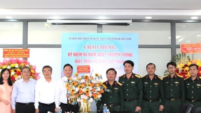 Các đơn vị, địa phương thăm, chúc mừng ngày truyền thống Mặt trận Tổ quốc Việt Nam