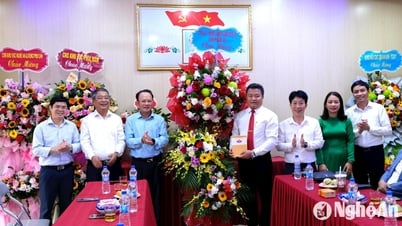 Thanh Chuong 3 High School am vietnamesischen Lehrertag, 20. November