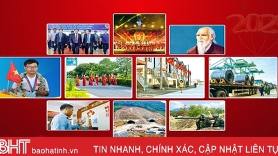 ចំណុចលេចធ្លោចំនួន ១០ របស់ Ha Tinh ក្នុងឆ្នាំ ២០២៣