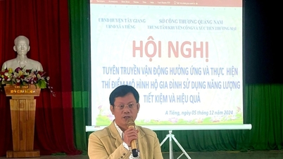 Training on energy saving and cleaner production in Tay Giang