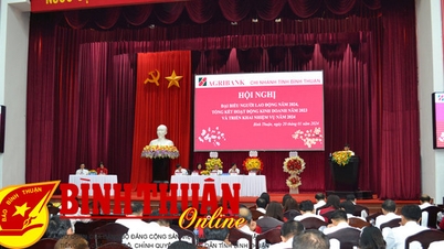Agribank Binh Thuan ដាក់ពង្រាយភារកិច្ចក្នុងឆ្នាំ 2024