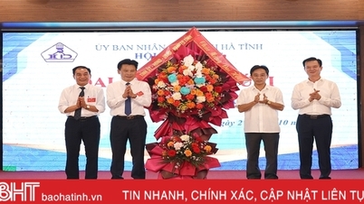 Mr. Nguyen Quoc Ha holds the position of Chairman of Ha Tinh Construction Association.