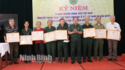 Meeting to celebrate the 74th anniversary of the Vietnam Youth Volunteer Force's tradition day