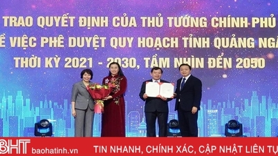 Công bố Quy hoạch tỉnh Quảng Ngãi và khởi công dự án Đường Hoàng Sa