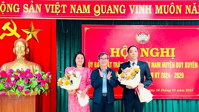 លោក Nguyen Van Khanh ត្រូវបានជ្រើសរើសឲ្យកាន់តំណែងជាប្រធានគណៈកម្មាធិការរណសិរ្សមាតុភូមិវៀតណាមនៃស្រុក Duy Xuyen។