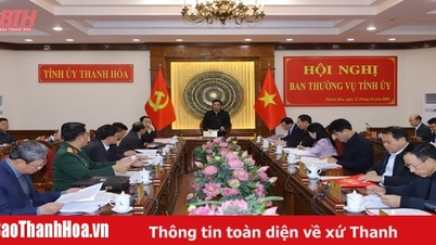 Ban Thường vụ Tỉnh ủy cho ý kiến vào việc sắp xếp tổ chức bộ máy và chuyển đổi số