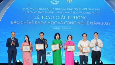 Trao giải thưởng báo chí về Khoa học công nghệ 2023