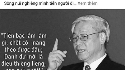 Many YouTubers and TikTokers stop working to commemorate General Secretary Nguyen Phu Trong
