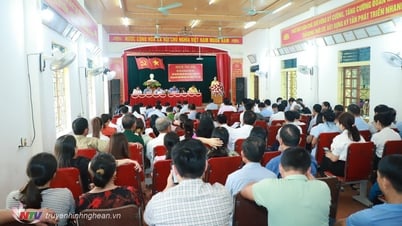 សមាជិករដ្ឋសភា និងក្រុមប្រឹក្សាប្រជាជនខេត្ត បានជួបសំណេះសំណាលជាមួយអ្នកបោះឆ្នោតស្រុកតាន់គី បន្ទាប់ពីសម័យប្រជុំរដ្ឋសភាលើកទី៧ និងសម័យប្រជុំក្រុមប្រឹក្សាប្រជាជនខេត្តលើកទី២១។