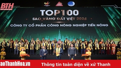 Doanh nghiệp Thanh Hóa với danh hiệu “Sao Vàng Đất Việt”