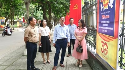 Công tác cổ động trực quan góp phần tạo không khí rực rỡ, sôi nổi nhân các ngày lễ lớn của đất nước và địa phương