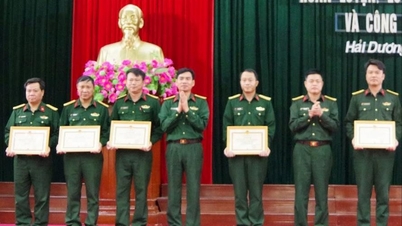 បញ្ជាការដ្ឋានយោធាខេត្ត Hai Duong បញ្ចប់ផែនការហ្វឹកហ្វឺនប្រយុទ្ធ