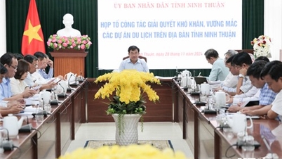 คณะกรรมการประชาชนจังหวัดประชุมแก้ไขปัญหาอุปสรรคโครงการท่องเที่ยว