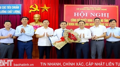 Ha Tinh has a new Director of the Department of Standards, Metrology and Quality.