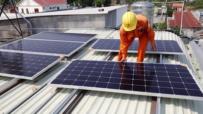 Điện mặt trời mái nhà dư thừa ở miền Bắc có thể được bán 20% công suất
