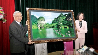 Phó Chủ tịch Quốc hội Nguyễn Thị Thanh Tổng Bí thư Nguyễn Phú Trọng luôn dành tình cảm và sự quan tâm đặc biệt cho Ninh Bình