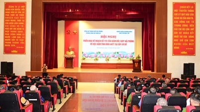 ស្រុក Duong Kinh ដាក់ពង្រាយផែនការដើម្បីក្តាប់សន្តិសុខ និងសណ្តាប់ធ្នាប់នៅថ្នាក់មូលដ្ឋាន