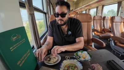 អ្នកទេសចរលោកខាងលិចជិះទូកកម្សាន្តលំដាប់ផ្កាយ 5 ទៅកាន់ទីក្រុង Da Nang ដោយឆ្កួតអំពីនំបុ័ងធ្វើពីម្សៅចេកបៃតង