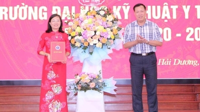 Dr. Pham Thi Cam Hung ist Rektorin der Hai Duong University of Medical Technology