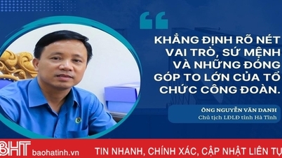Lan tỏa tinh thần đổi mới, sáng tạo, xây dựng Công đoàn Hà Tĩnh vững mạnh toàn diện