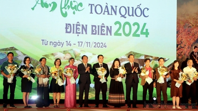 ស្តង់ចំនួន 70 ចូលរួមពិធីបុណ្យអាហារជាតិនៅទីក្រុង Dien Bien