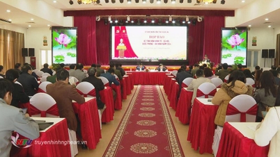 Provincial People's Committee held a press conference on the socio-economic situation, national defense and security in 2024