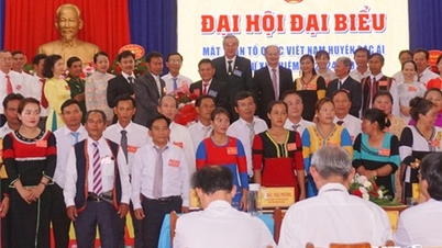 មហាសន្និបាតលើកទី ១១ នៃរណសិរ្សមាតុភូមិវៀតណាម ស្រុក Bac Ai អាណត្តិ ២០២៤-២០២៩